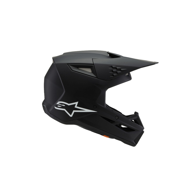 Κράνος Motocross Alpinestars S-M3 Solid για παιδιά, ματ μαύρο