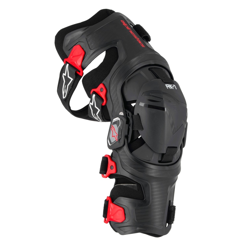 Επιγονατίδες Alpinestars RK-7 Plasma μαύρο-κόκκινο 2025