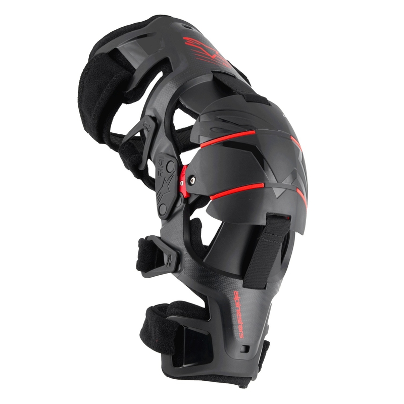 Σιδεράκια γονάτων Alpinestars RK-1 Plasma μαύρο-κόκκινο