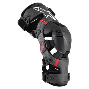 Σιδεράκια γονάτων Alpinestars Supertech RK-10 Plasma μαύρο-κόκκινο