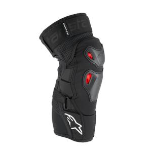 Προστατευτικά γονάτων Alpinestars Bionic Pro Plasma μαύρο-κόκκινο-άσπρο