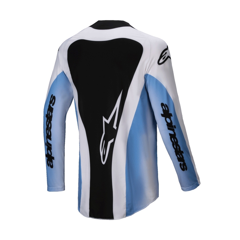 Alpinestars Techstar Melt φανέλα motocross μαύρο και μπλε