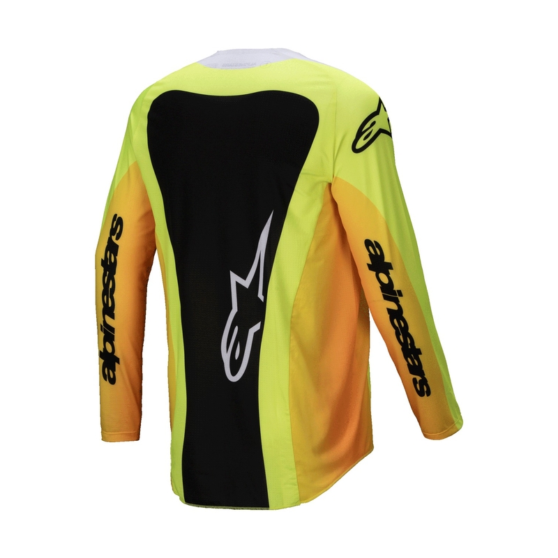 Alpinestars Techstar Melt Motocross Jersey κίτρινο και μαύρο