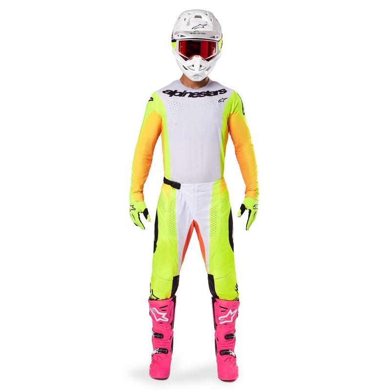 Alpinestars Techstar Melt Motocross Jersey κίτρινο και μαύρο