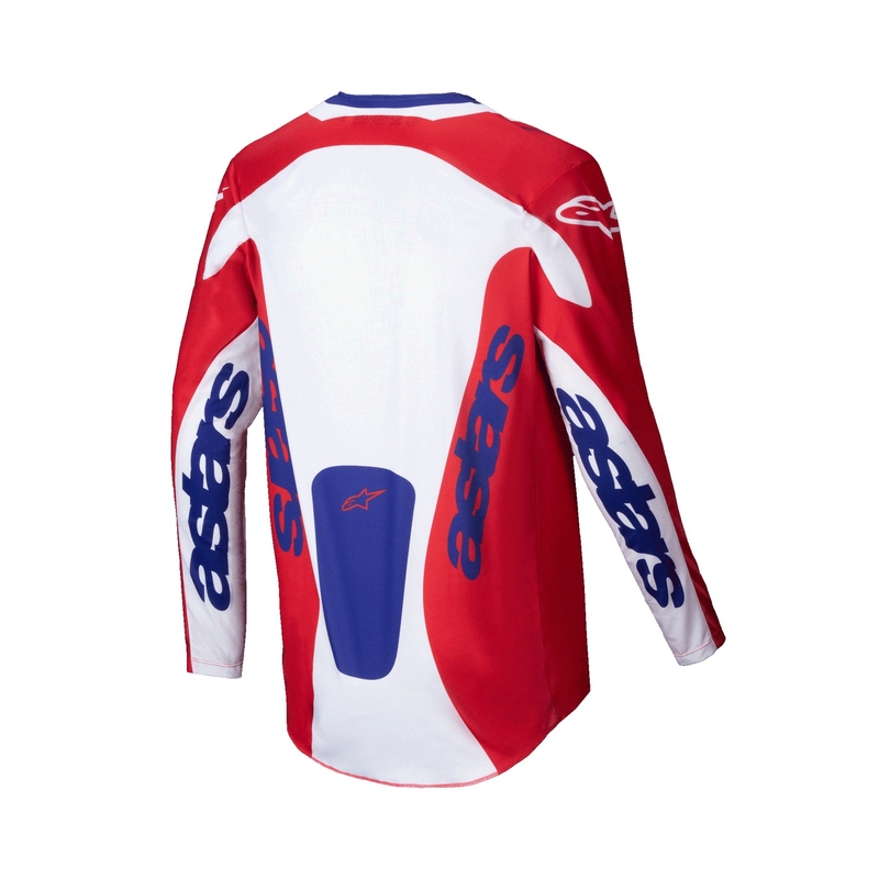 Alpinestars Racer Veil φανέλα motocross κόκκινο και λευκό