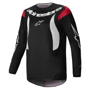 Alpinestars Fluid Haul φανέλα motocross μαύρο και άσπρο