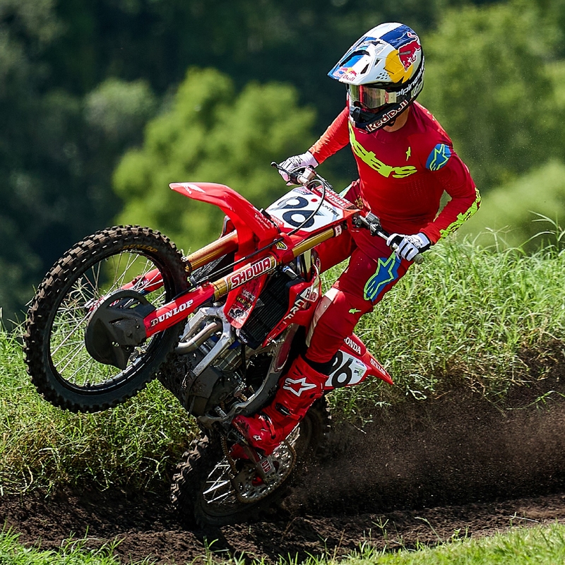 Alpinestars Supertech Maker κόκκινη-φλούο κίτρινη φανέλα motocross