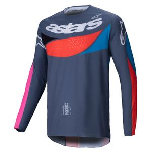 Alpinestars Techstar Dreem φανέλα motocross γκρι-πολυχρωμία