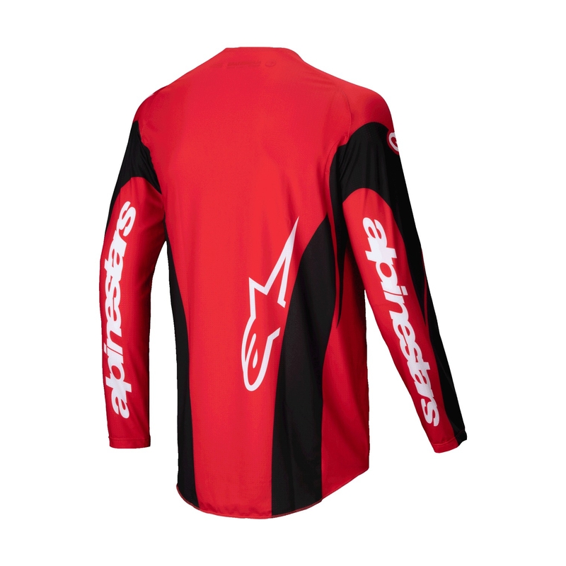 Alpinestars Techstar Dreem φανέλα motocross κόκκινη και μαύρη