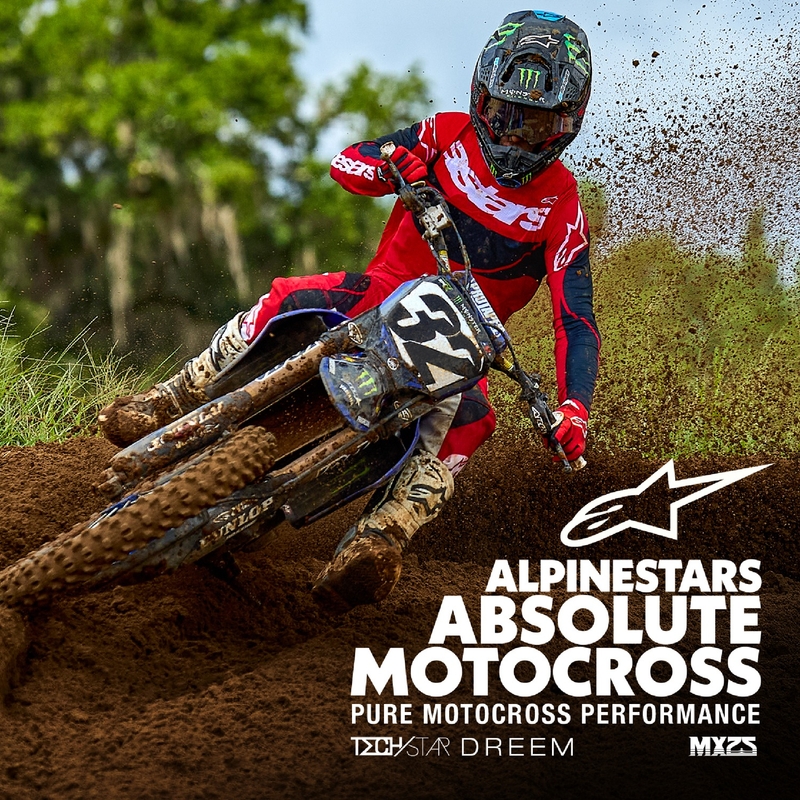 Alpinestars Techstar Dreem φανέλα motocross κόκκινη και μαύρη
