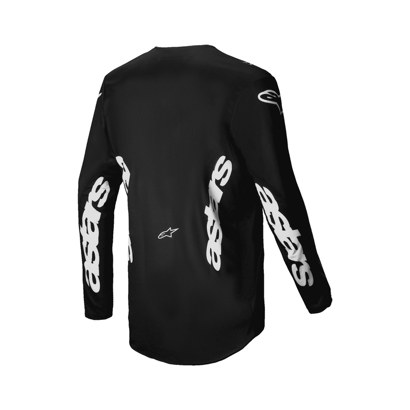 Alpinestars Racer Graphite φανέλα motocross μαύρο και γκρι