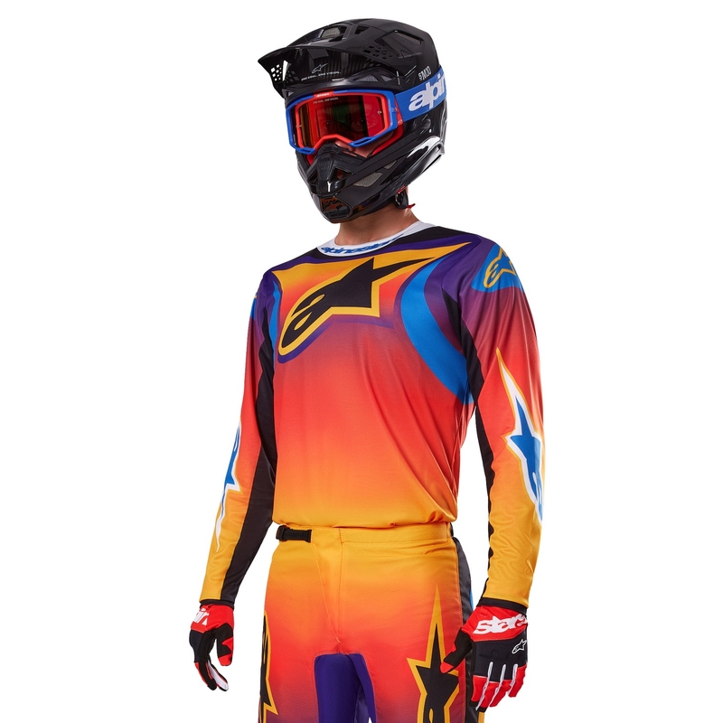 Alpinestars Fluid Wurx Πολύχρωμο Motocross Jersey