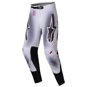 Alpinestars Supertech Maker Παντελόνι Motocross Ασημί και Μαύρο