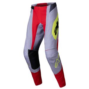 Alpinestars Techstar Melt Παντελόνι Motocross Κόκκινο και Γκρι