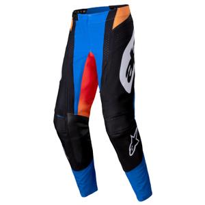 Alpinestars Techstar Melt Παντελόνι Motocross Πορτοκαλί και Μπλε