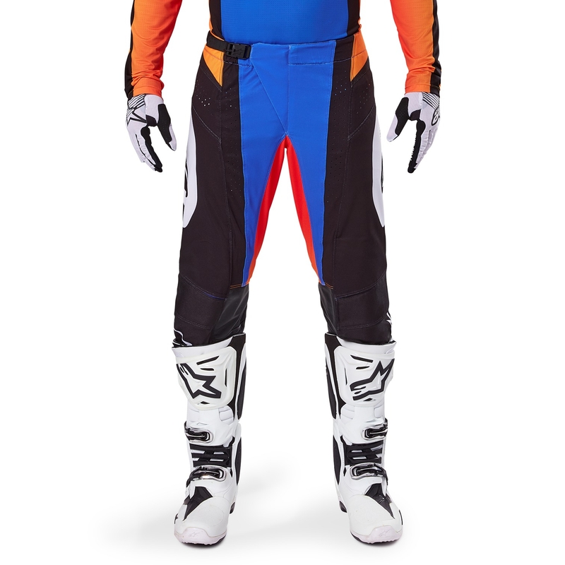 Alpinestars Techstar Melt Παντελόνι Motocross Πορτοκαλί και Μπλε