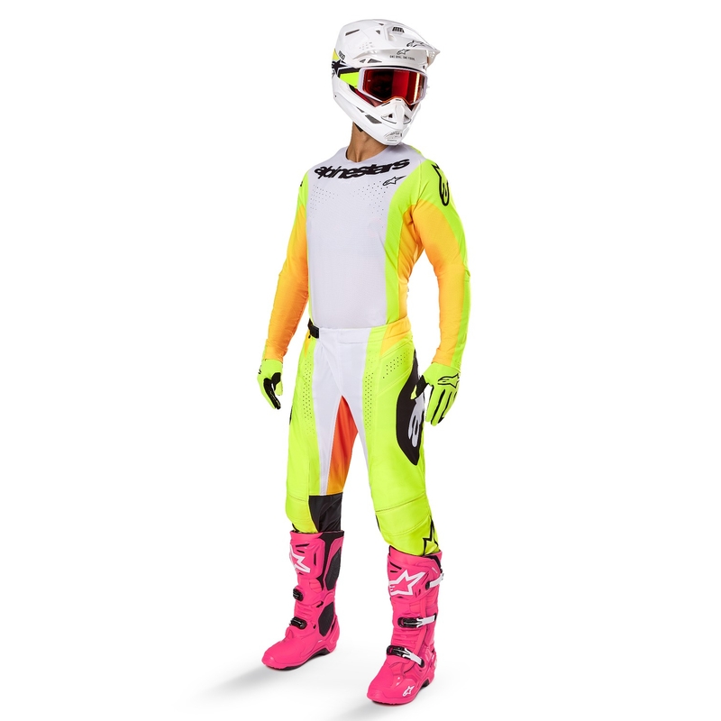 Alpinestars Techstar Melt Παντελόνι Motocross Κίτρινο και Μαύρο