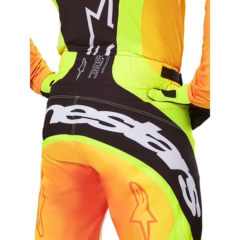 Alpinestars Techstar Melt Παντελόνι Motocross Κίτρινο και Μαύρο