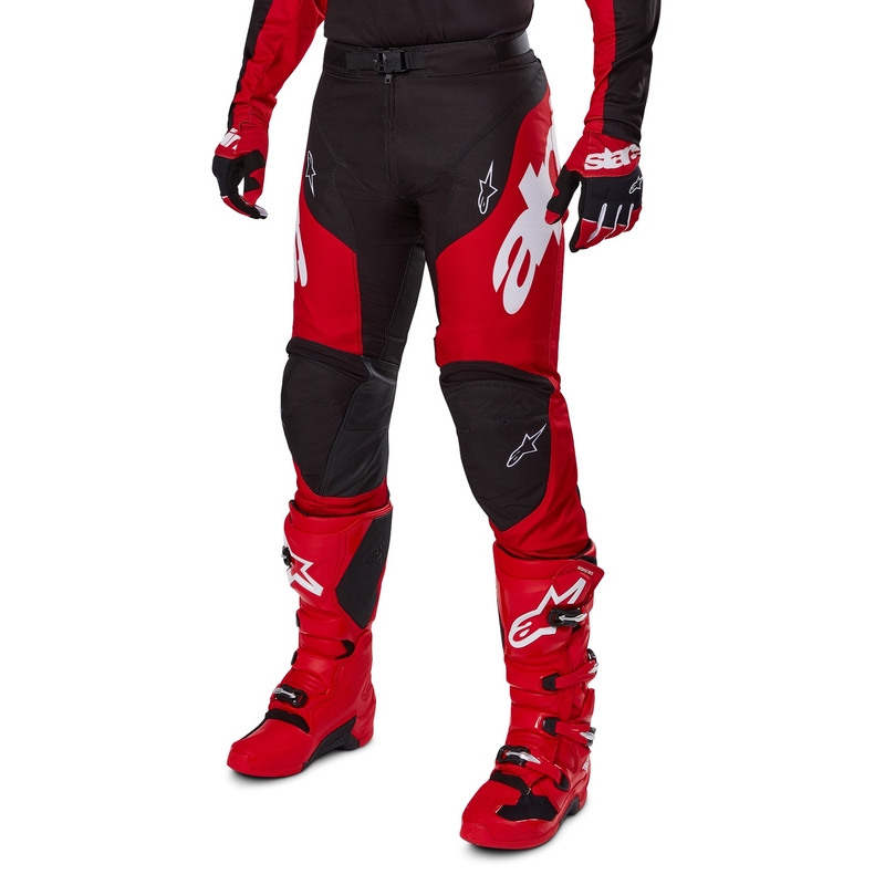 Alpinestars Racer Veil Παντελόνι Motocross Μαύρο και Κόκκινο