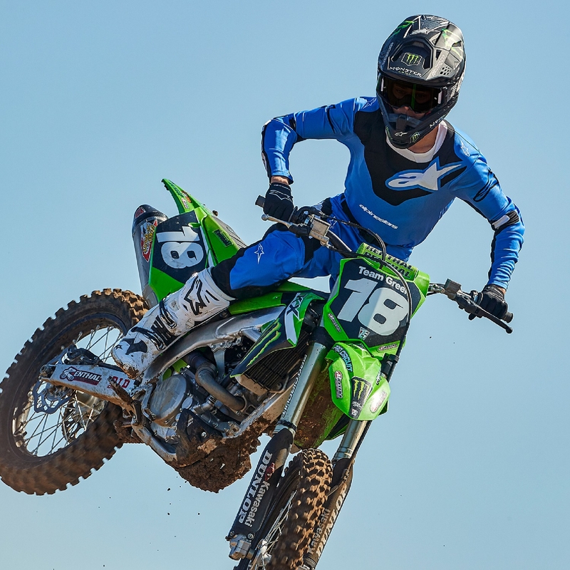 Alpinestars Racer Veil Παντελόνι Motocross Μπλε και Μαύρο