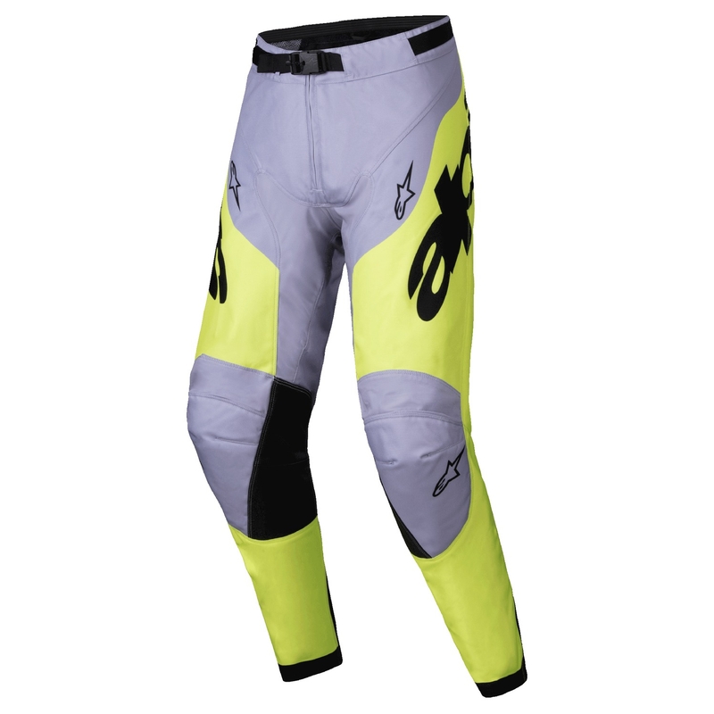 Alpinestars Racer Veil παντελόνι motocross γκρι-κίτρινο φλούο