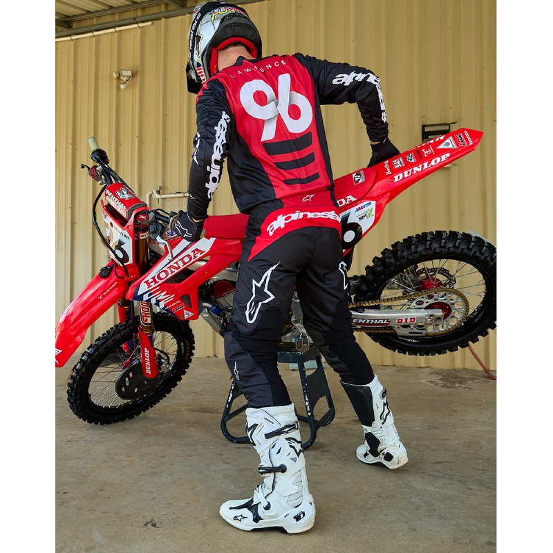 Alpinestars Fluid Haul Παντελόνι Motocross Μαύρο και Λευκό
