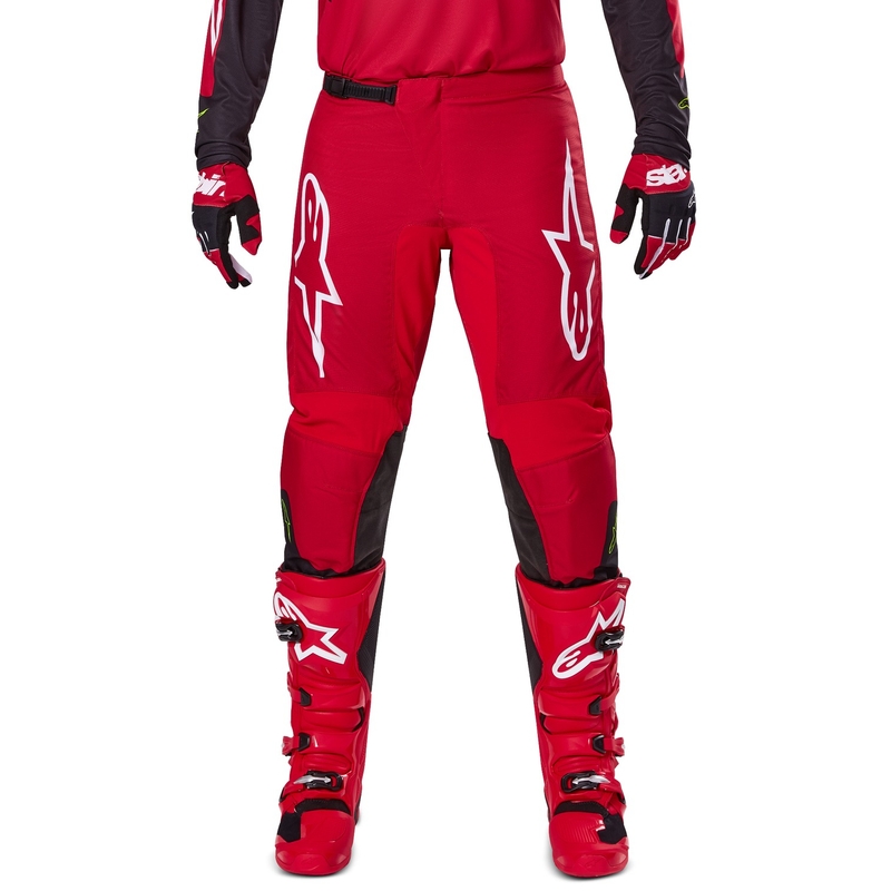 Alpinestars Fluid Haul Παντελόνι Motocross Κόκκινο και Μαύρο