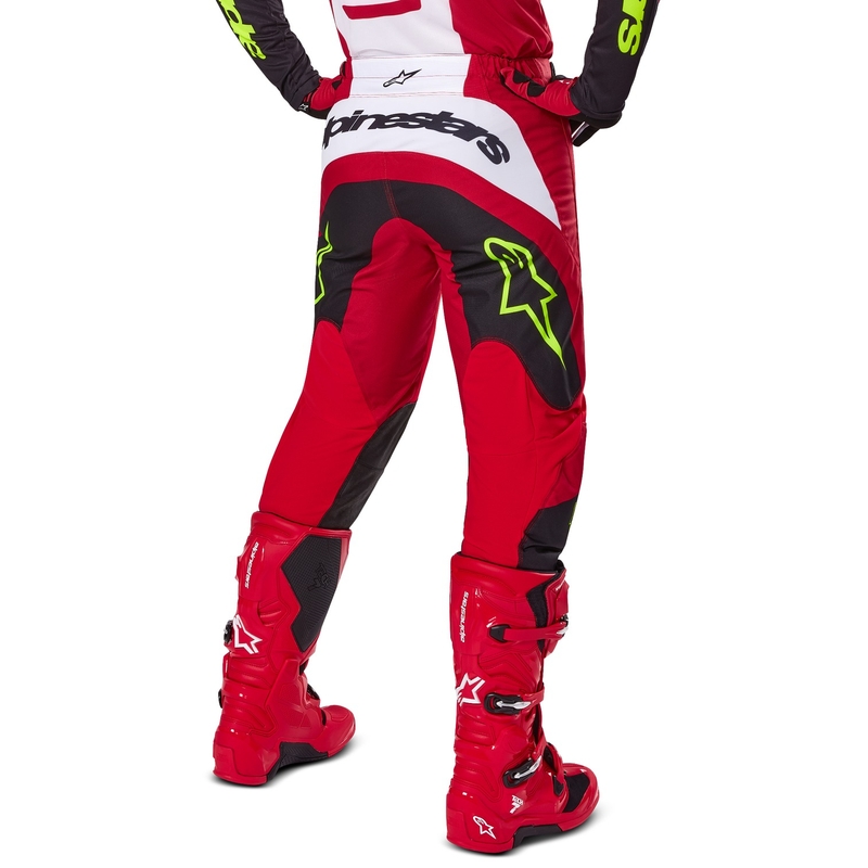 Alpinestars Fluid Haul Παντελόνι Motocross Κόκκινο και Μαύρο