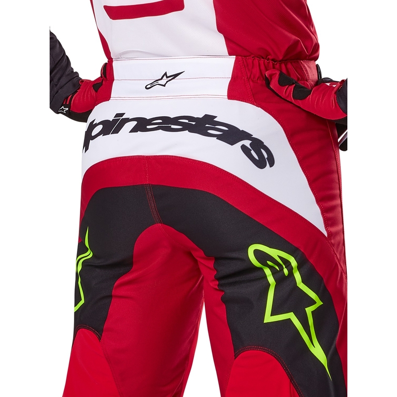 Alpinestars Fluid Haul Παντελόνι Motocross Κόκκινο και Μαύρο