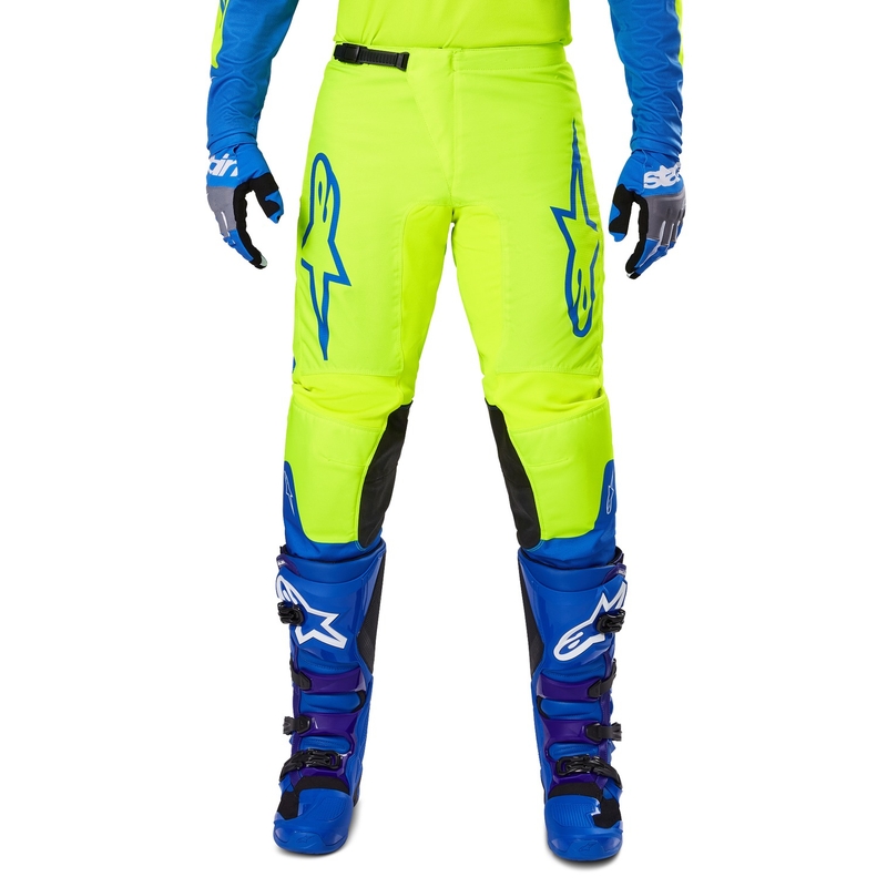 Alpinestars Fluid Haul παντελόνι motocross fluo κίτρινο-μπλε