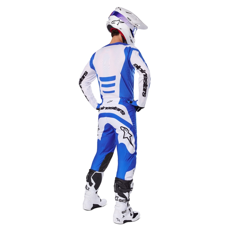 Alpinestars Fluid Haul Παντελόνι Motocross Μπλε και Λευκό