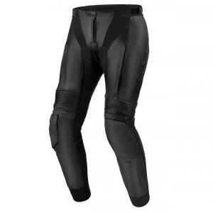 Shima Bandit 2.0 Μαύρο δερμάτινο παντελόνι μοτοσικλέτας