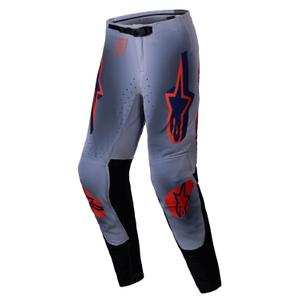 Alpinestars Supertech Lipan παντελόνι motocross γκρι-φλούο πορτοκαλί