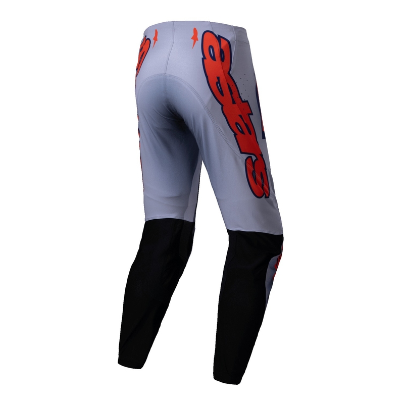 Alpinestars Supertech Lipan παντελόνι motocross γκρι-φλούο πορτοκαλί