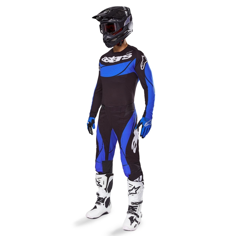 Alpinestars Techstar Dreem Παντελόνι Motocross Μαύρο και Μπλε
