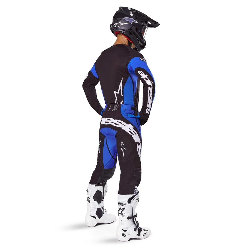 Alpinestars Techstar Dreem Παντελόνι Motocross Μαύρο και Μπλε