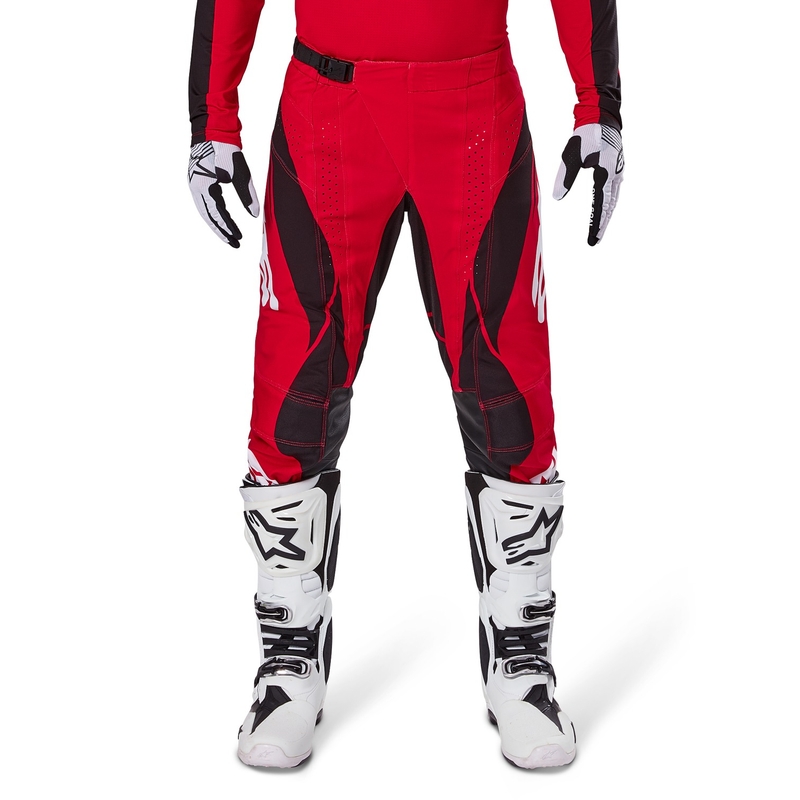 Alpinestars Techstar Dreem Παντελόνι Motocross Κόκκινο και Μαύρο