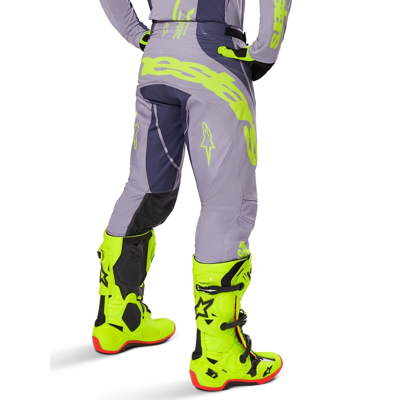 Alpinestars Techstar Dreem παντελόνι motocross γκρι-σκούρο γκρι