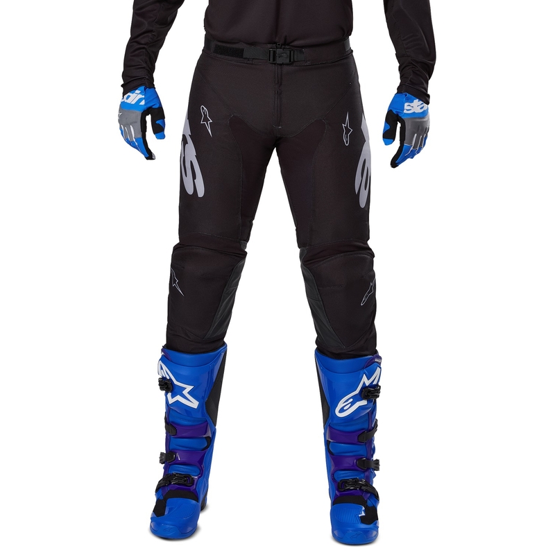 Alpinestars Racer Graphite Παντελόνι Motocross Μαύρο και Γκρι
