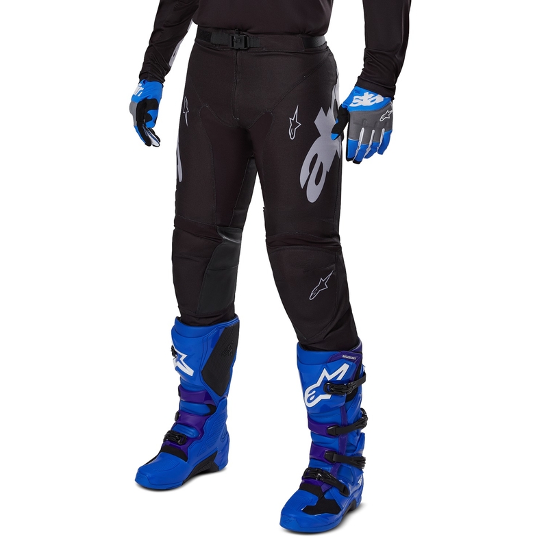 Alpinestars Racer Graphite Παντελόνι Motocross Μαύρο και Γκρι
