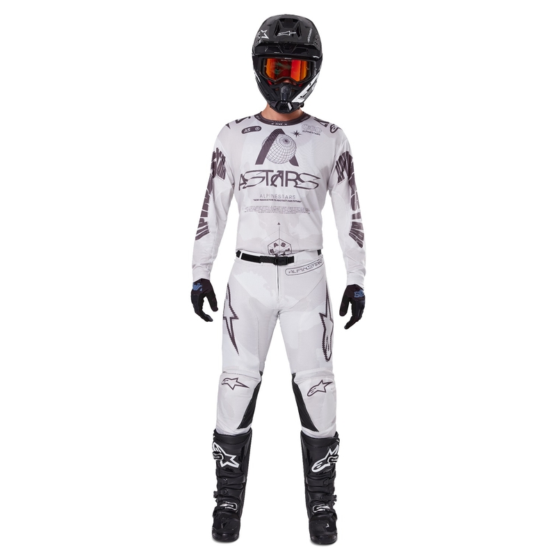 Alpinestars Racer Hollow παντελόνι motocross ανοιχτό καμουφλάζ-καφέ