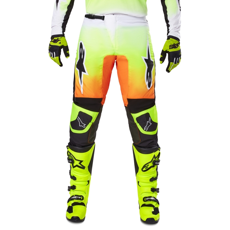 Alpinestars Fluid Wurx Παντελόνι Motocross κίτρινο και μαύρο