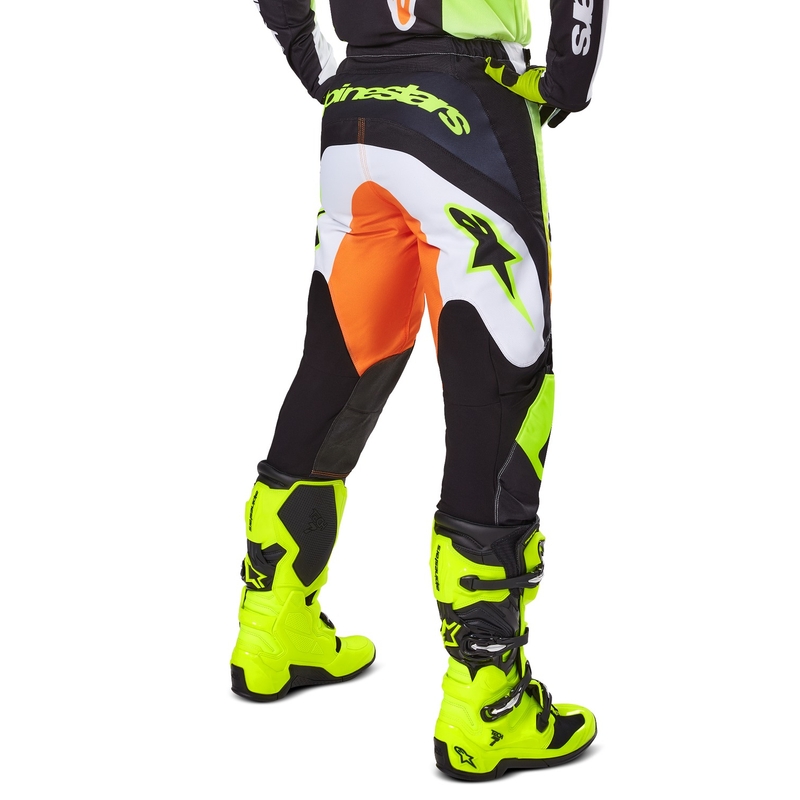 Alpinestars Fluid Wurx Παντελόνι Motocross κίτρινο και μαύρο
