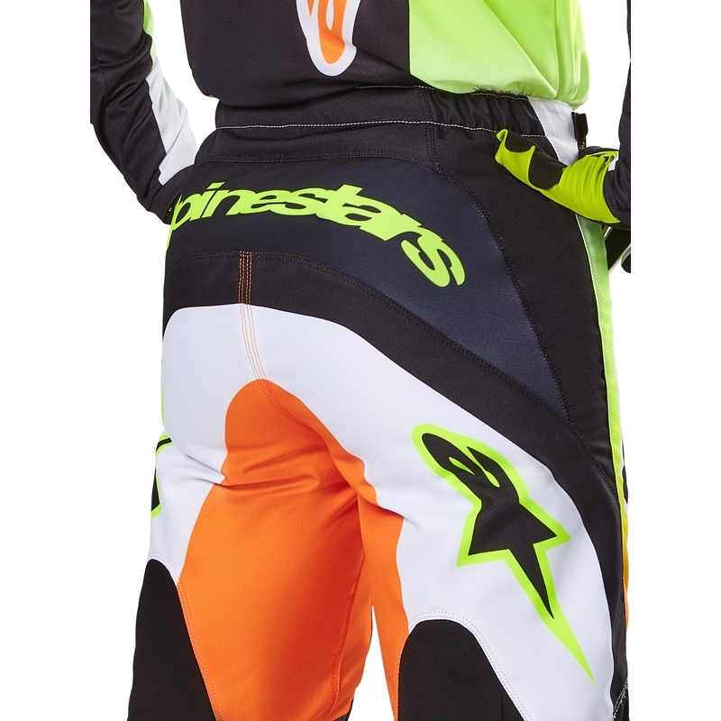 Alpinestars Fluid Wurx Παντελόνι Motocross κίτρινο και μαύρο