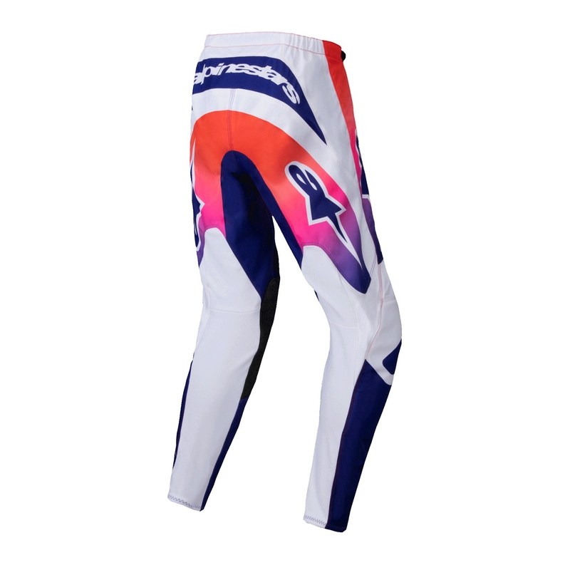 Alpinestars Stella Fluid Wurx Γυναικείο παντελόνι Motocross Πολύχρωμο-Άσπρο