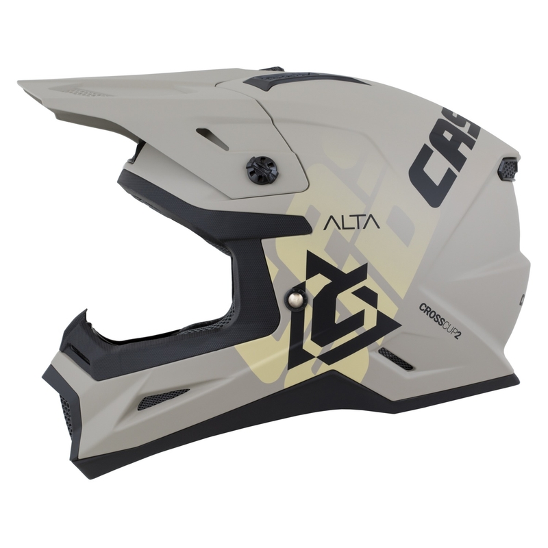 Cassida Cross Cup 2 Alta κράνος motocross matt sand-grey