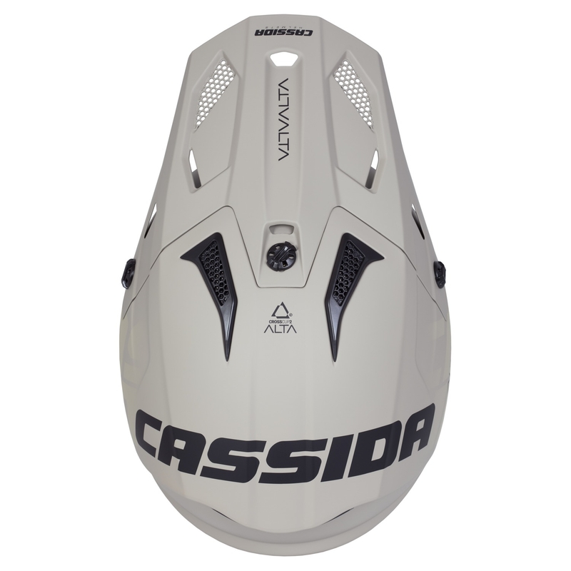 Cassida Cross Cup 2 Alta κράνος motocross matt sand-grey