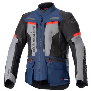 Alpinestars Bogota PRO Drystar μπλε-μαύρο-κόκκινο μπουφάν μοτοσικλέτας