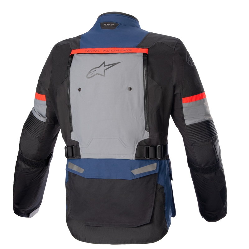 Alpinestars Bogota PRO Drystar μπλε-μαύρο-κόκκινο μπουφάν μοτοσικλέτας