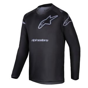 Alpinestars Racer Graphite Παιδικό Motocross Jersey Μαύρο
